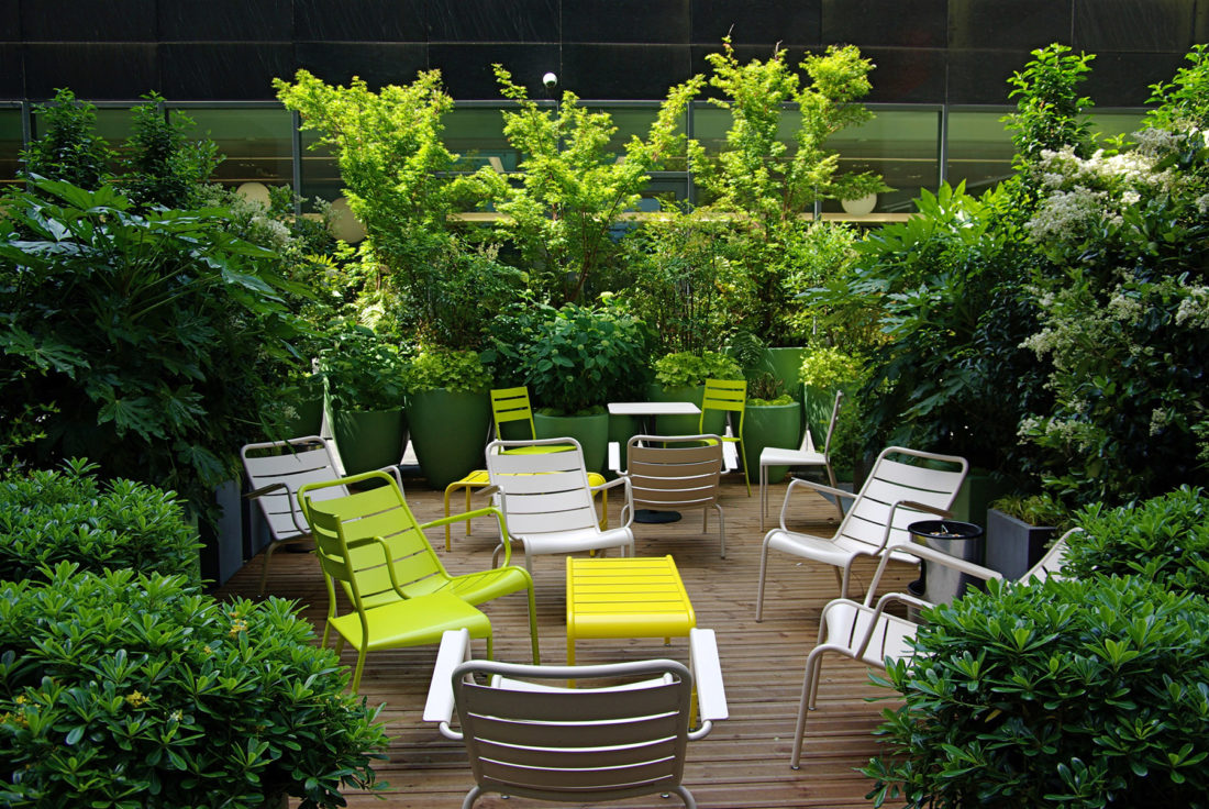 Terrasse corporate design Paris Olivia Bochet