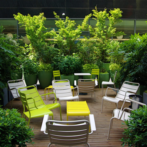 Terrasse corporate design Paris Olivia Bochet