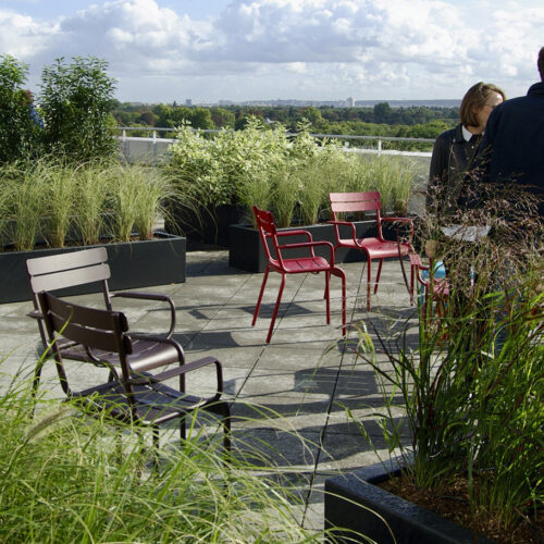 Terrasse corporate design paysagiste Olivia Bochet