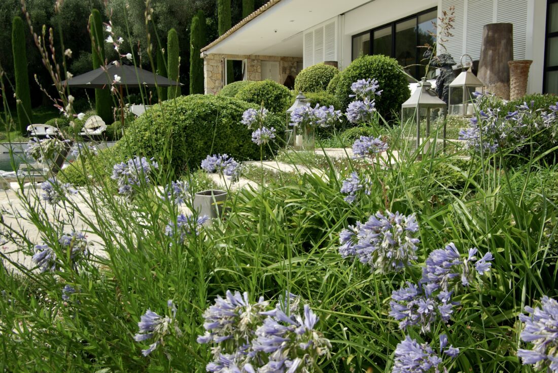 Parc champêtre bucolique Cannes Saint Tropez paysagiste