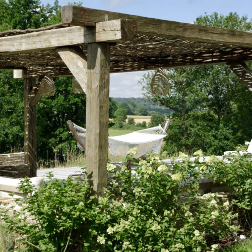 Pergola Parc paysagiste Olivia Bochet Yvelines