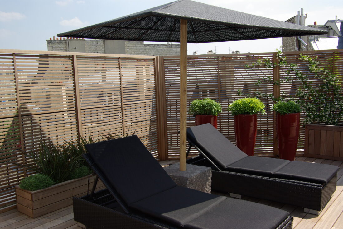 Terrasse, luxe et design Olivia Bochet