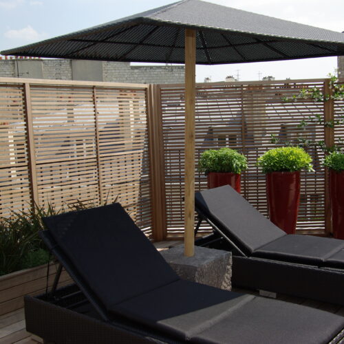 Terrasse, luxe et design Olivia Bochet